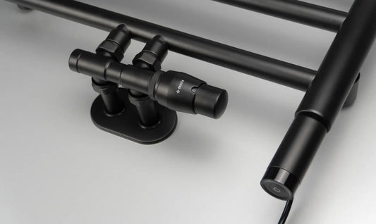 DEANTE Silia Heizpatrone für Badheizkörper – 600 W // Nero // AGI-N601