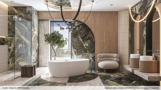 DEANTE Arnika Waschtischarmatur für Unterputzmontage // Chrom // BQA-054L