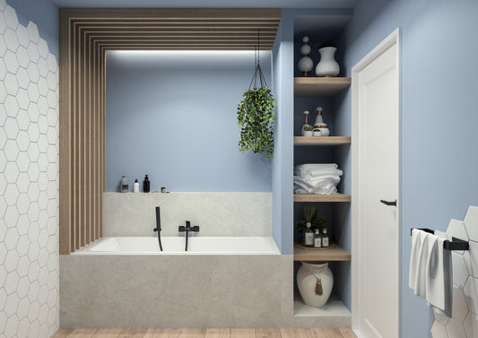 DEANTE Hiacynt Wannenarmatur // Nero // BQH-N10M