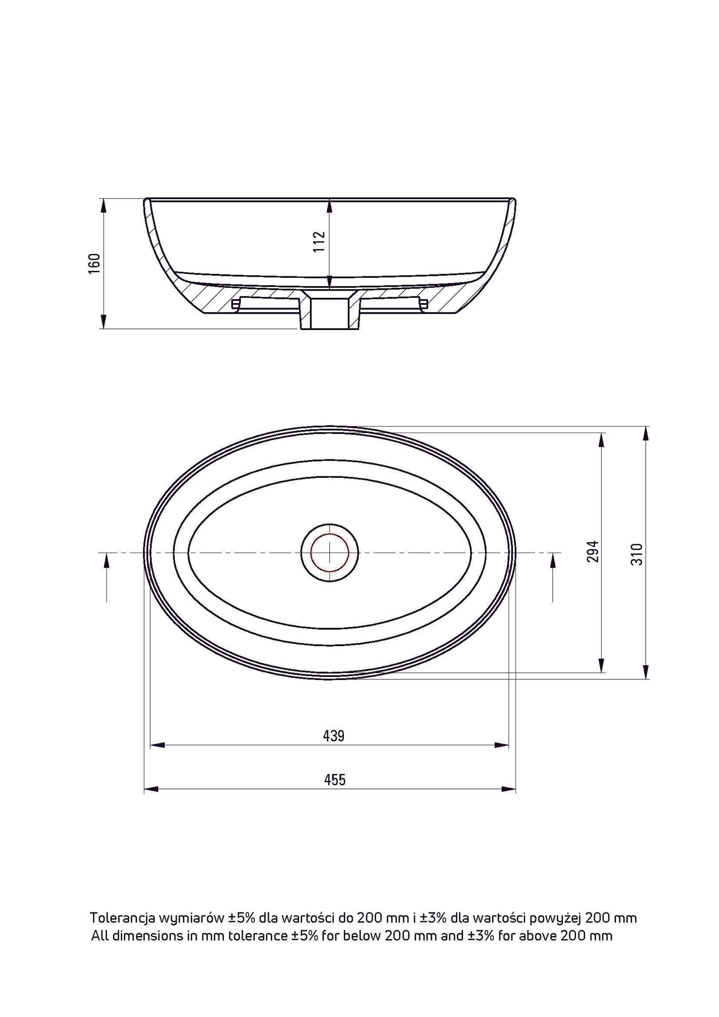 DEANTE Alpinia Keramikwaschbecken // Weiß // CGA-6U4S