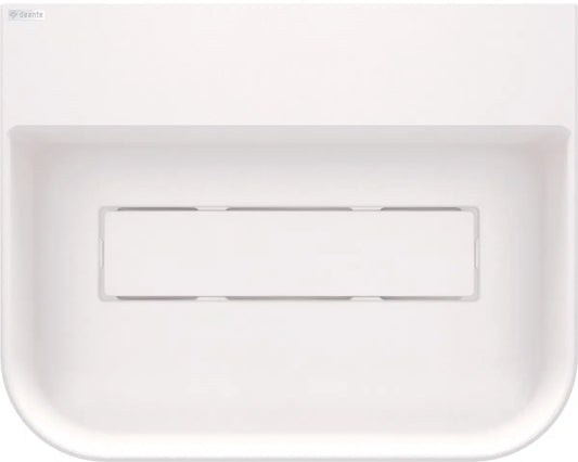 DEANTE Arnika Granit Aufsatzwaschbecken mit Armaturenbank // Alabaster // CQA-AU5S