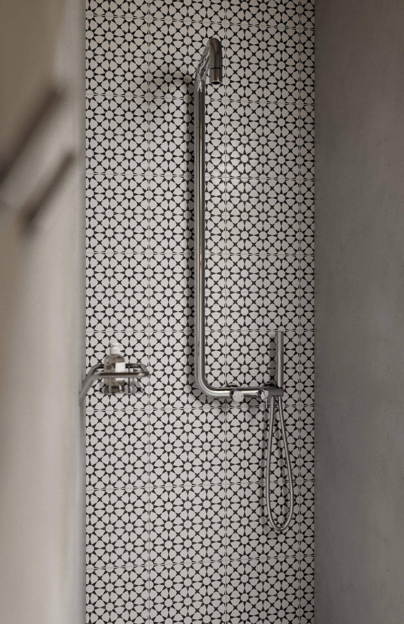 DEANTE Silia shower shelf // Chrome // ADI-0551