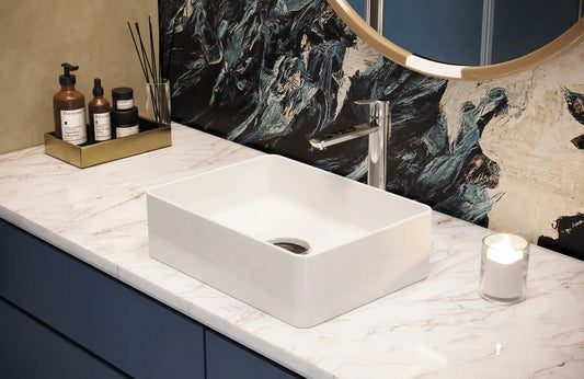 DEANTE Arnika Waschtischarmatur hoch // Chrom // BQA - 020N erhältlich bei Twoda Shop