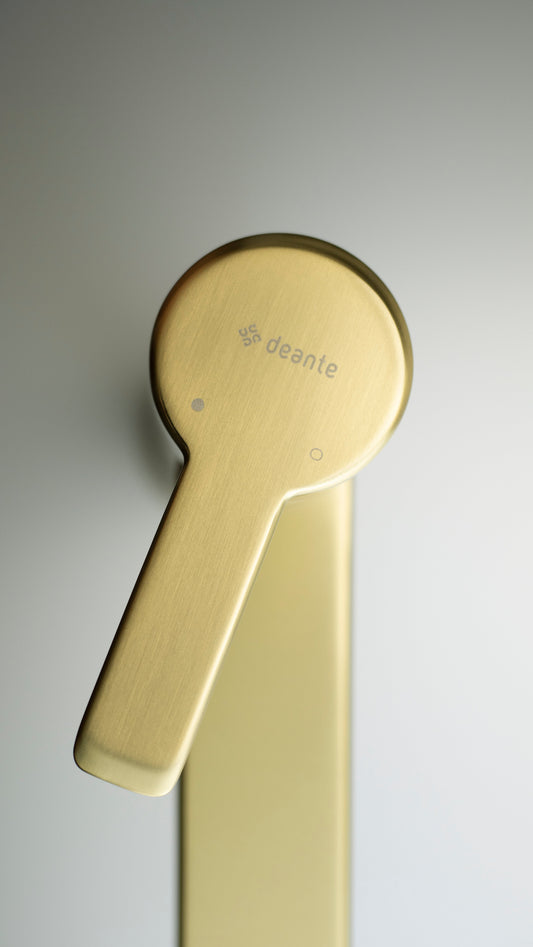 DEANTE Arnika Waschtischarmatur hoch // Gold gebürstet // BQA - R20N erhältlich bei Twoda Shop