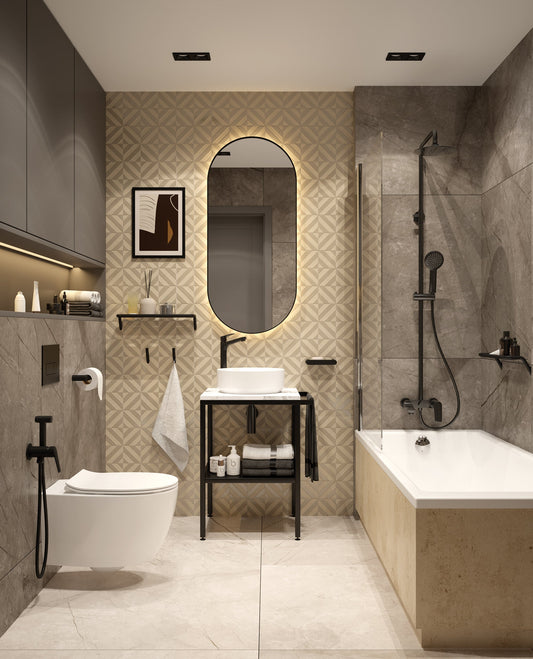 DEANTE Jasmin Waschtischarmatur hoch // Nero // BGJ - N20K erhältlich bei Twoda Shop