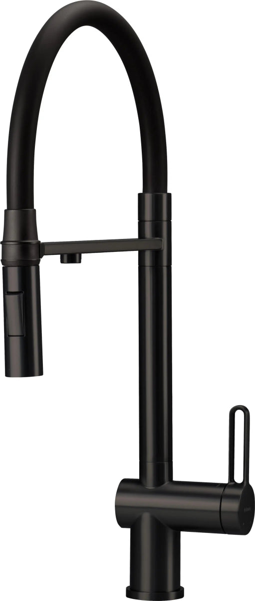 DEANTE Magnetic Küchenarmatur mit flexiblem Auslauf und Wasserfilteranschluss // Nero // BRM - N75M erhältlich bei Twoda Shop