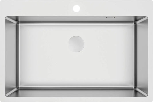 DEANTE Olfato Edelstahlspüle // gebürsteter Stahl // ZPO - 010C erhältlich bei Twoda Shop