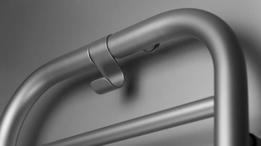 DEANTE Silia Badheizkörper – Höhe 121 cm // Stahl Matt // AGI - FG41 erhältlich bei Twoda Shop