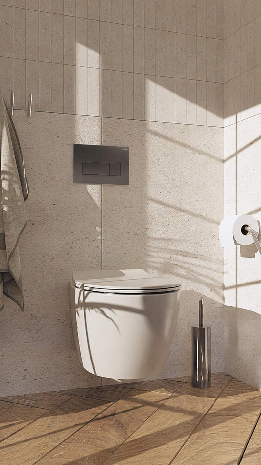 DEANTE Silia Freistehende WC - Bürste // Chrom // ADI - 0712 erhältlich bei Twoda Shop