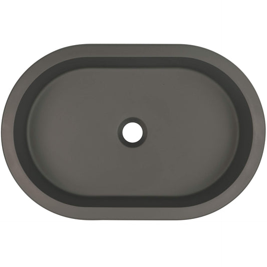DEANTE Silia Granit - Unterbauwaschbecken // Anthrazit Metallic // CQS - TU6U erhältlich bei Twoda Shop