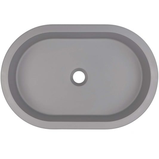 DEANTE Silia Granit - Unterbauwaschbecken // Grau Metallic // CQS - SU6U erhältlich bei Twoda Shop