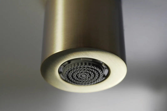 DEANTE Silia Hexa Unterputz - Duschset mit Handbrause // gebürstetes Gold // NHS - R9XK erhältlich bei Twoda Shop