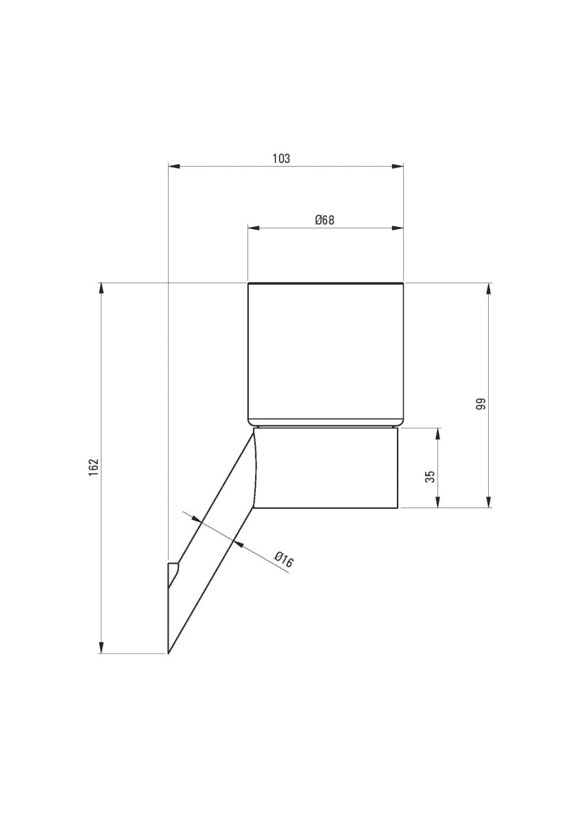 DEANTE Silia Wandbecher // Gold // ADI - Z911 erhältlich bei Twoda Shop