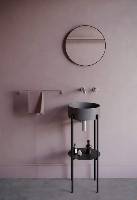 DEANTE Silia Wandhandtuchhalter // gebürsteter Stahl // ADI - F621 erhältlich bei Twoda Shop