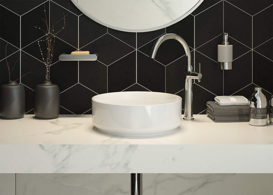 DEANTE Temisto Waschtischarmatur mit erhöhtem Korpus // Chrom // BQT - 020K erhältlich bei Twoda Shop