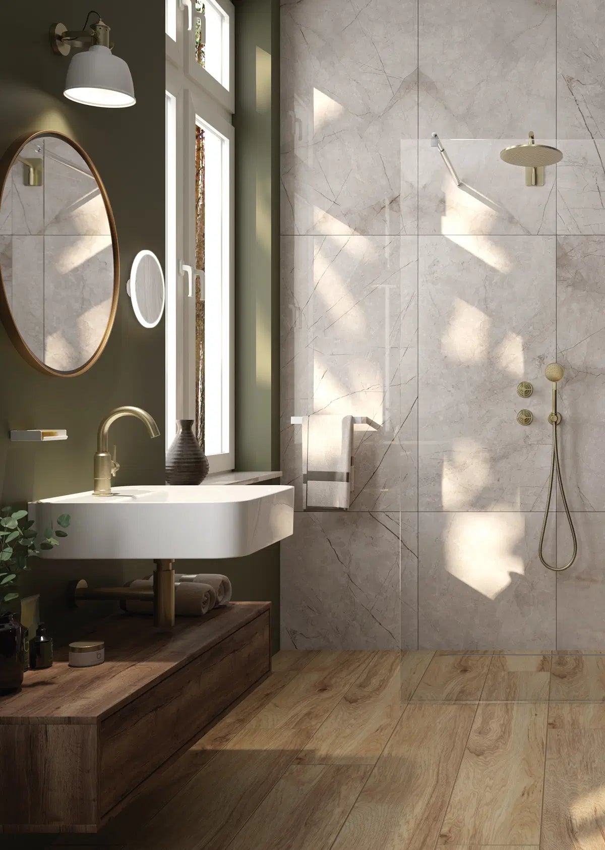DEANTE Temisto Hand Shower - 1 Function // Brass // XDCTMSCZ1