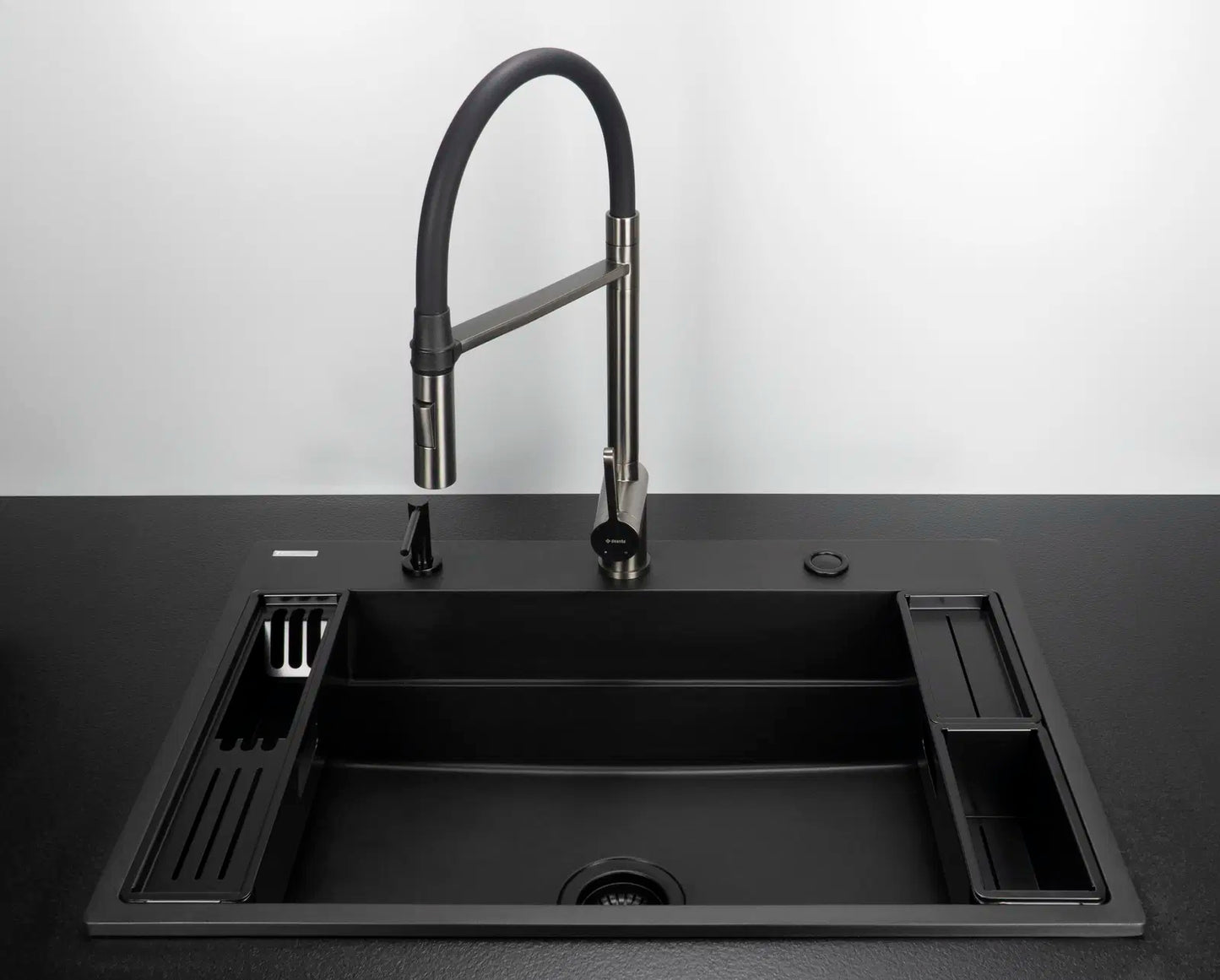 DEANTE Magnetic Zubehörset für Spülbecken // Nero // ZZMKN22K