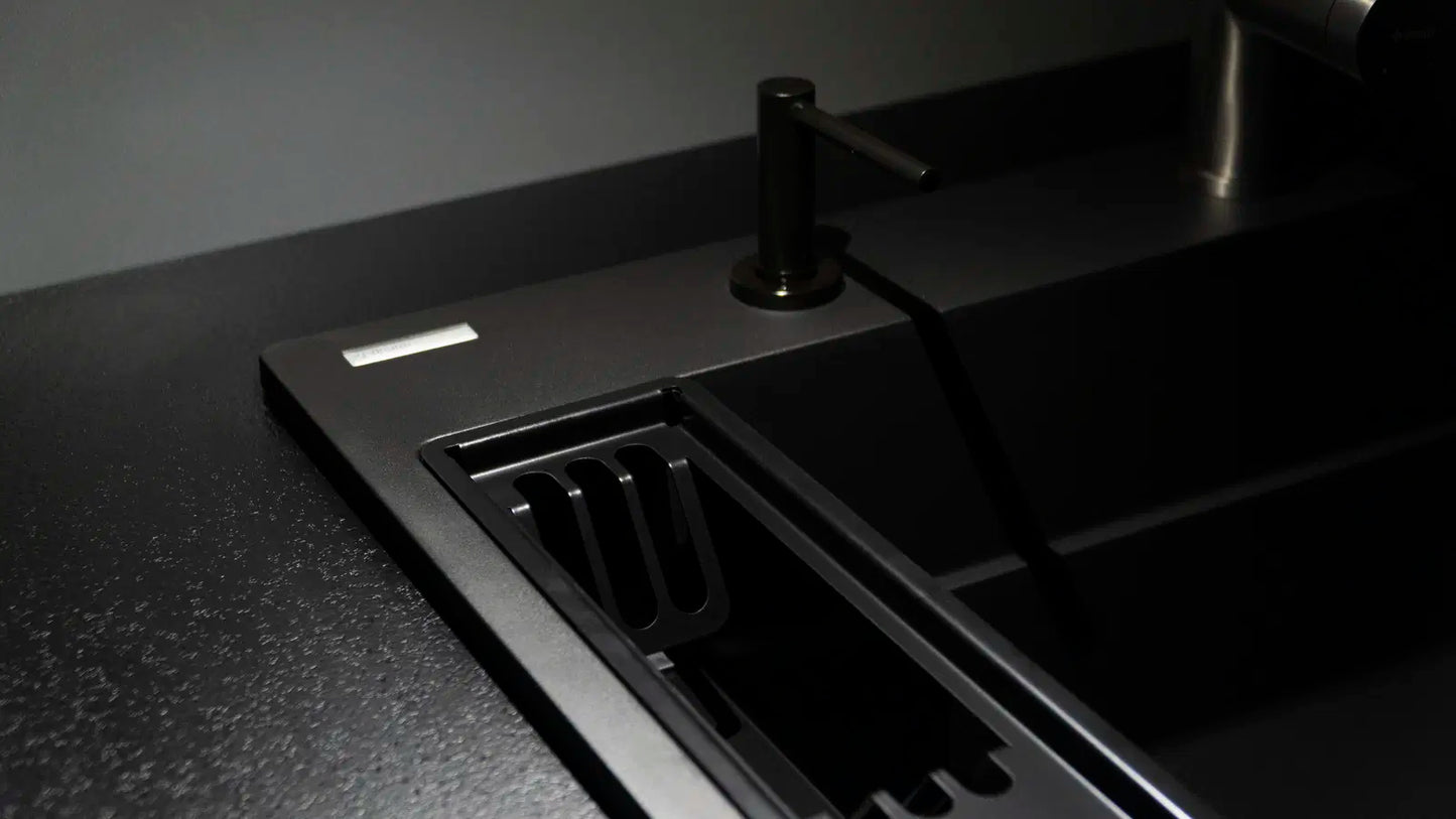 DEANTE Magnetic Zubehörset für Spülbecken // Nero // ZZMKN22K