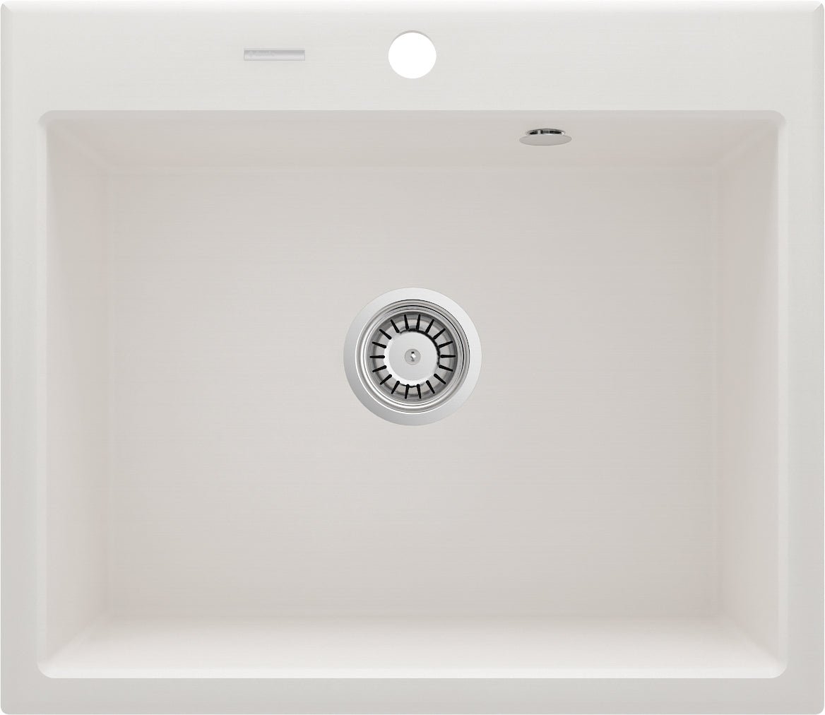 DEANTE Andante Granitspülbecken // Alabaster // ZQN - A103 erhältlich bei Twoda Shop