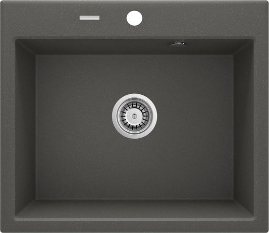 DEANTE Andante Granitspülbecken // Anthrazit Metallic // ZQN - T103 erhältlich bei Twoda Shop
