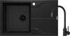 DEANTE Andante Granitspüle mit Armatur // Nero // ZQNNN113