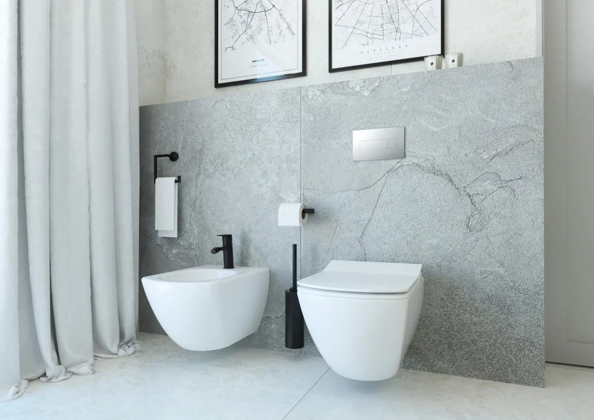 DEANTE Arnika Bidet - Armatur // Nero // BQA - N30M erhältlich bei Twoda Shop