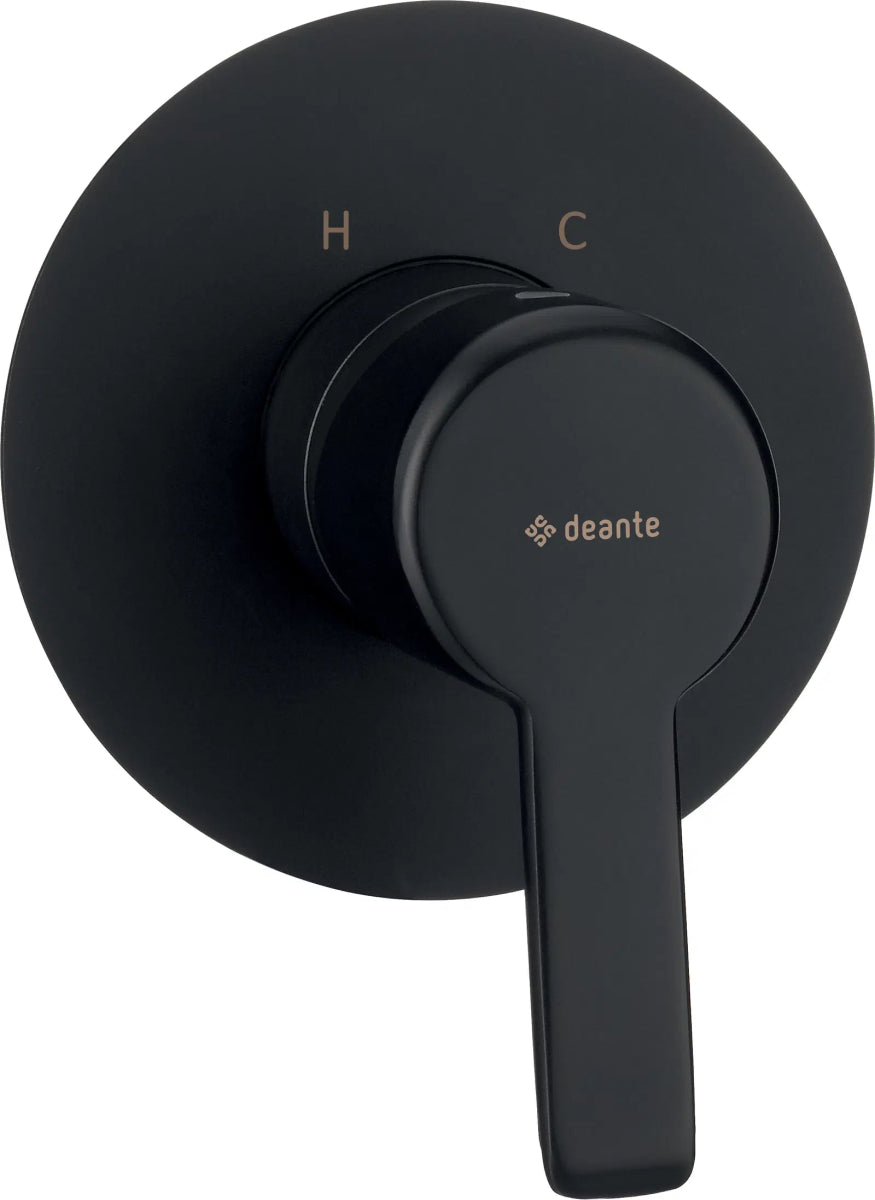 DEANTE Arnika Duscharmatur für Unterputzmontage // Nero // BQA - N44L erhältlich bei Twoda Shop