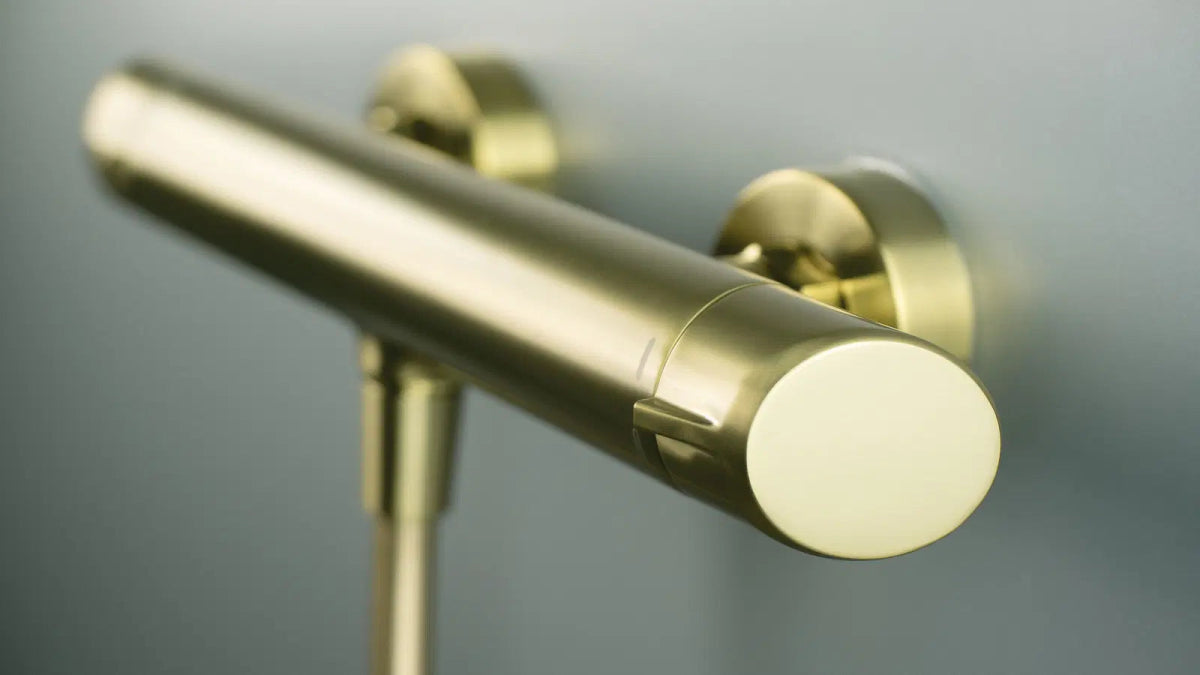 DEANTE Arnika Duscharmatur // gebürstetes Gold // BQA - R40M erhältlich bei Twoda Shop