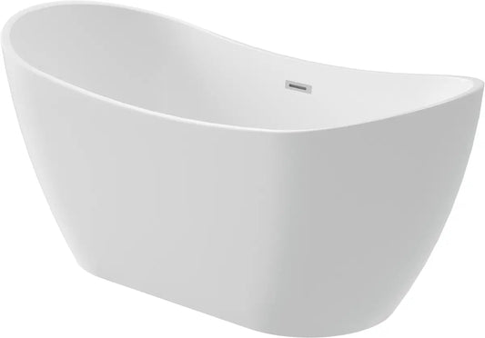 DEANTE Arnika Freistehende Badewanne - Oval - 170 cm // Weiß // KDA - 017V erhältlich bei Twoda Shop