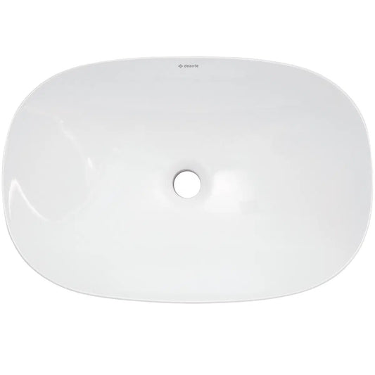 DEANTE Arnika Keramik Aufsatzwaschbecken // Weiß // CGN - 6U6S erhältlich bei Twoda Shop