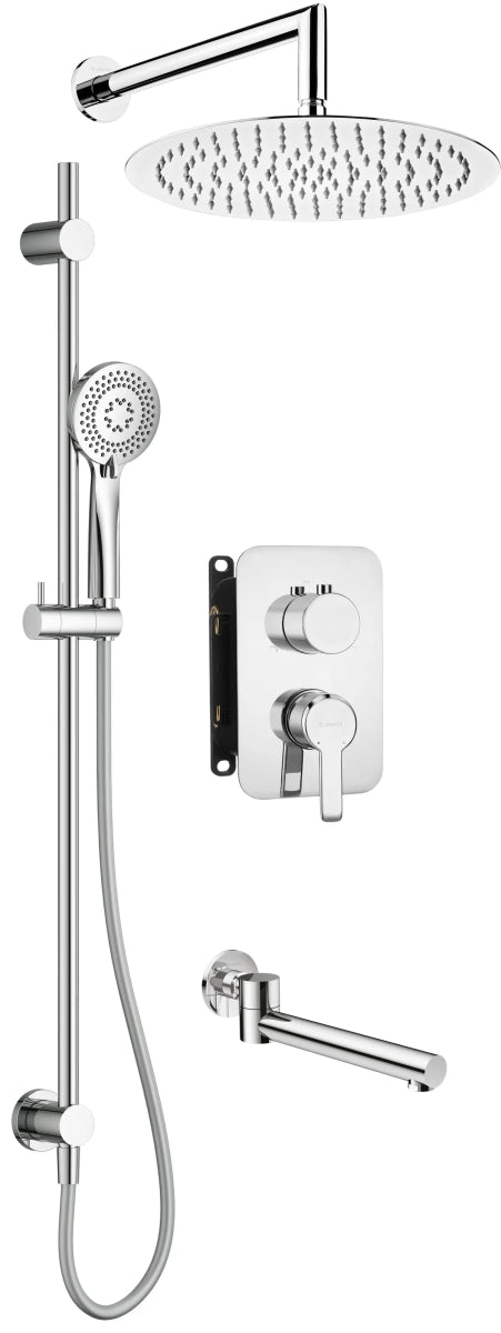 DEANTE Arnika Unterputz - Duschset mit Mischbox und Wannenauslauf // Chrom // BXYW0QAM erhältlich bei Twoda Shop