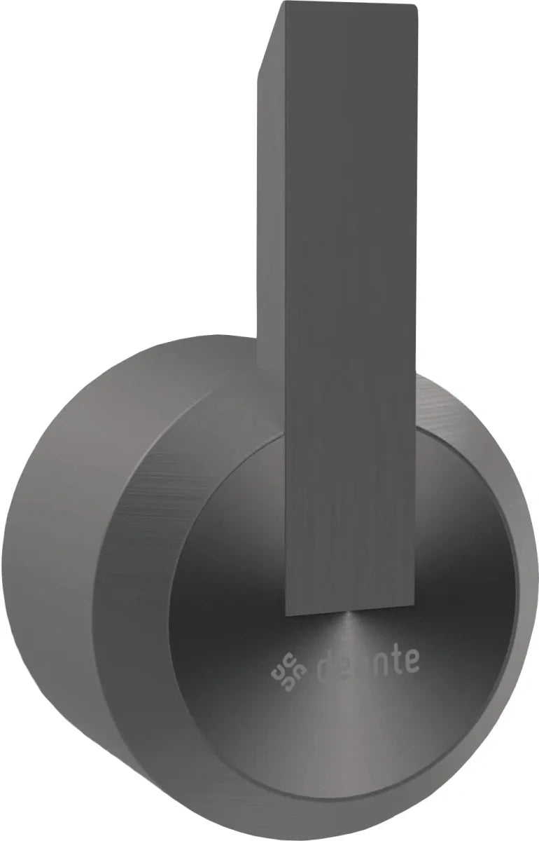 DEANTE Arnika Wandhaken Einzel // Titanium // ADA - D111 erhältlich bei Twoda Shop