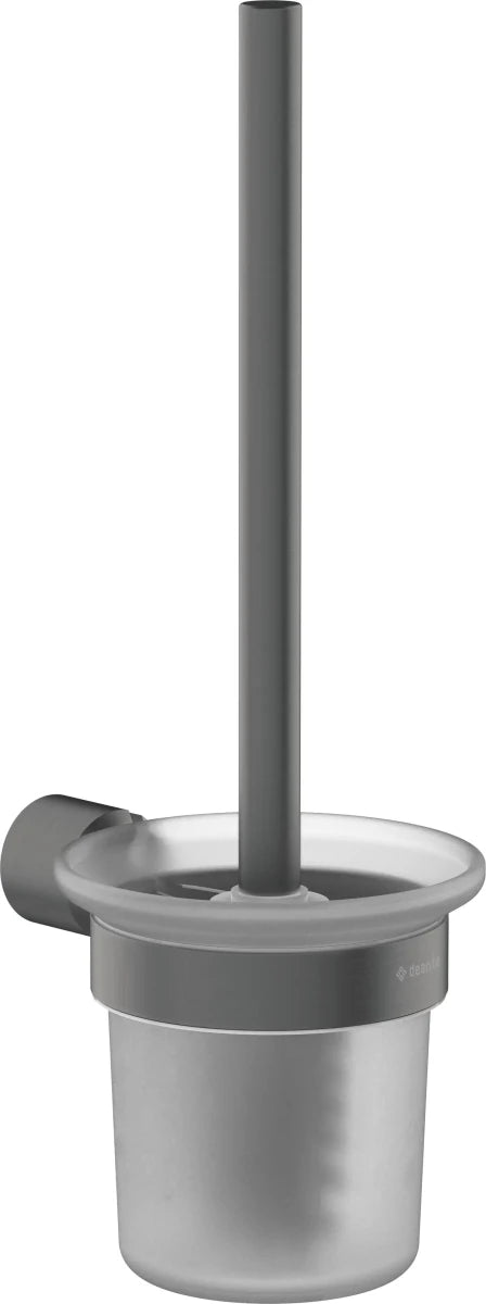 DEANTE Arnika Wandmontierte WC - Bürste // Titanium // ADA - D711 erhältlich bei Twoda Shop
