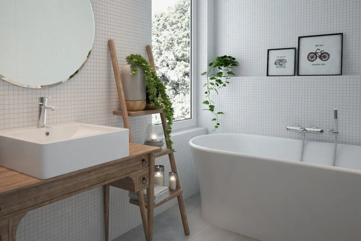 DEANTE Arnika Wannenarmatur mit Drehregler // Chrom // BQA - 010M erhältlich bei Twoda Shop