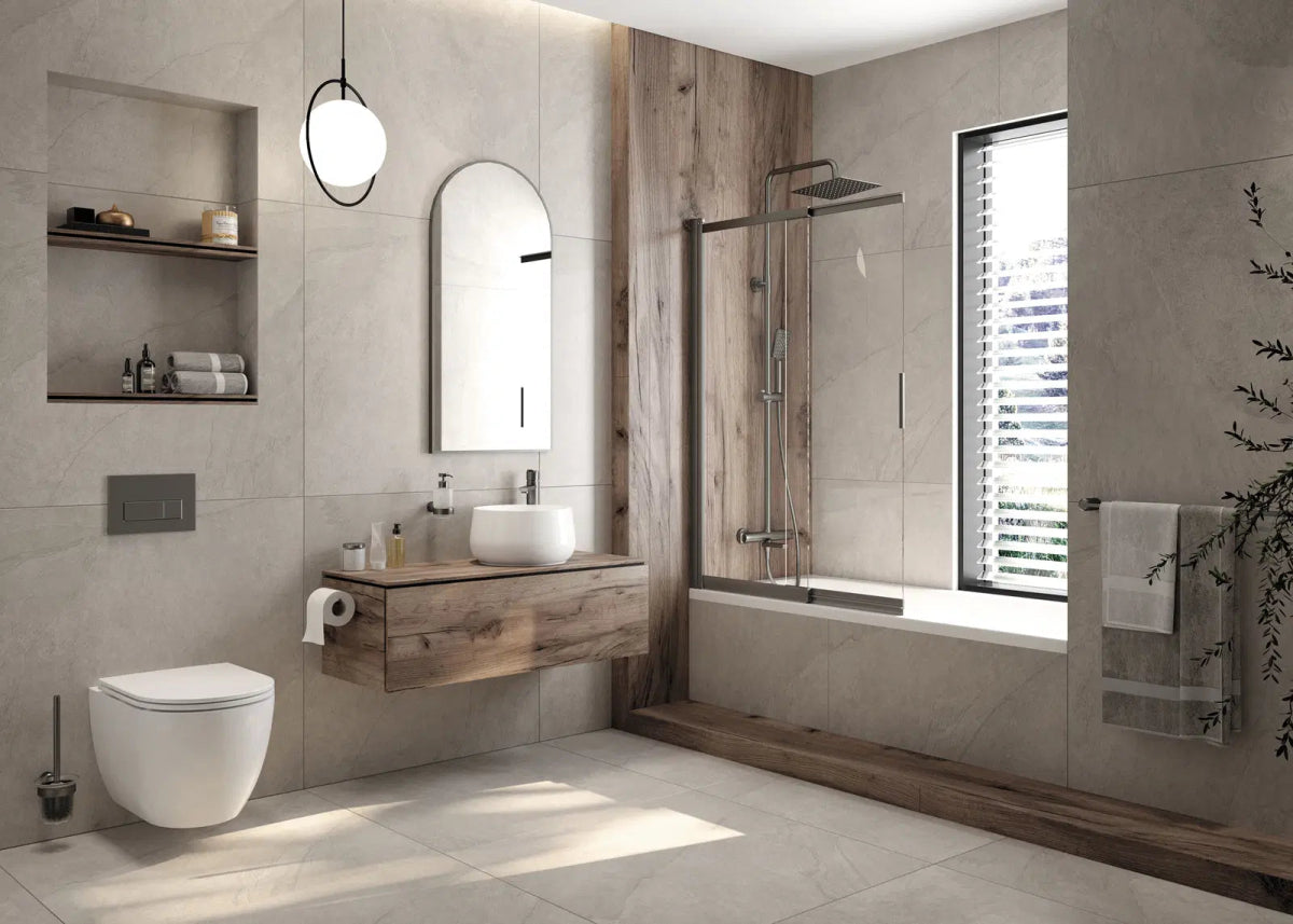 DEANTE Arnika Waschtischarmatur hoch // Titanium // BQA - D20N erhältlich bei Twoda Shop