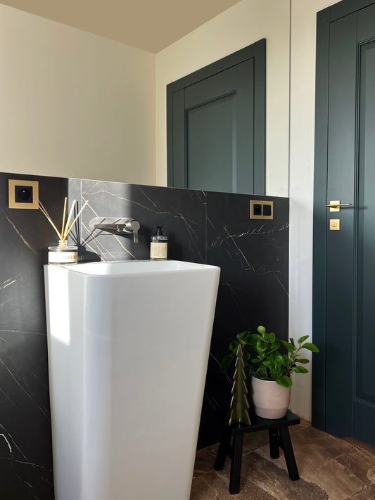 DEANTE Arnika Waschtischarmatur Unterputz // Titan // BQA - D54L erhältlich bei Twoda Shop