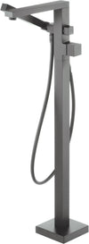 DEANTE Blur Badewannenarmatur freistehend mit Brausegarnitur // Titanium // BQL-D17M