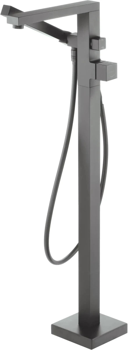 DEANTE Blur Badewannenarmatur freistehend mit Brausegarnitur // Titanium // BQL-D17M erhältlich bei Twoda Shop