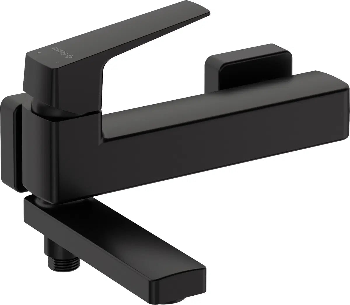 DEANTE Blur Badewannenarmatur mit klappbarem Auslauf // Nero // BQL-N12M erhältlich bei Twoda Shop