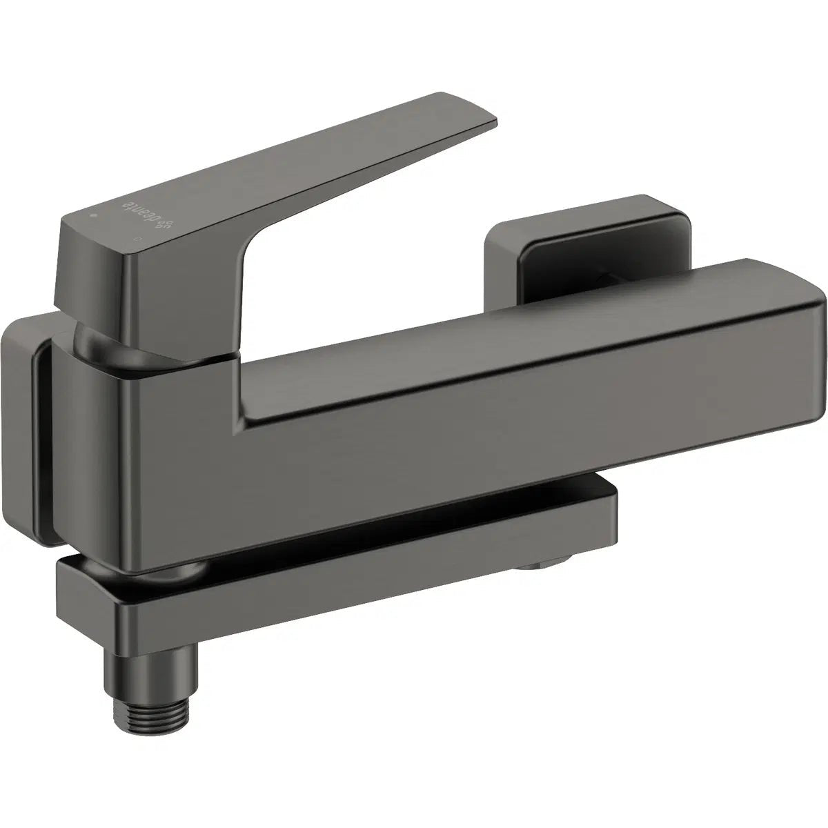 DEANTE Blur Badewannenarmatur mit klappbarem Auslauf // Titanium // BQL-D12M erhältlich bei Twoda Shop