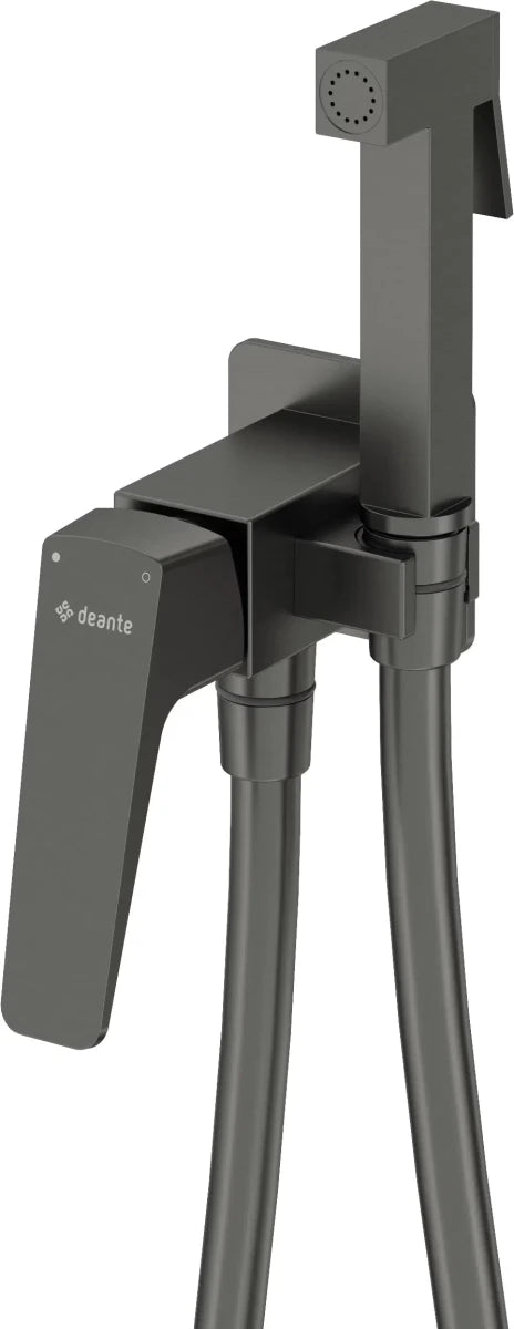 DEANTE Blur Unterputz-Bidetarmatur mit Bidetta-Handbrause // Titanium // BQL-D34M erhältlich bei Twoda Shop