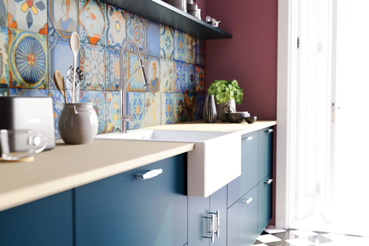 DEANTE Eridan Granit - Landhausspülbecken // Alabaster // ZQE - A10K erhältlich bei Twoda Shop