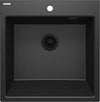 DEANTE Eridan Granit-Landhausspülbecken // Graphit Metallic // ZQE-G10K