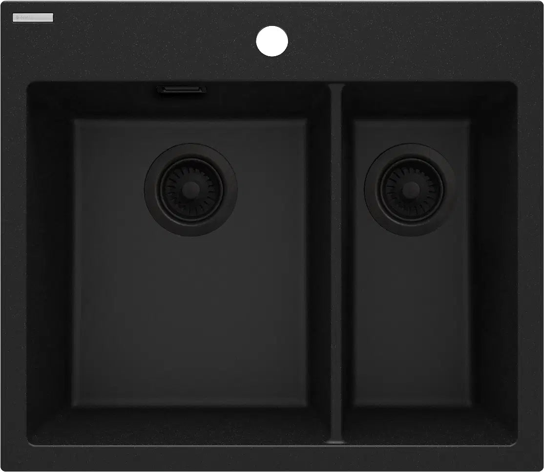 DEANTE Eridan Granitspülbecken - 1.5 - Becken // Graphit Metallic // ZQE - G503 erhältlich bei Twoda Shop