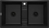 DEANTE Eridan Granitspülbecken - 2 Becken // Nero // ZQE-N203