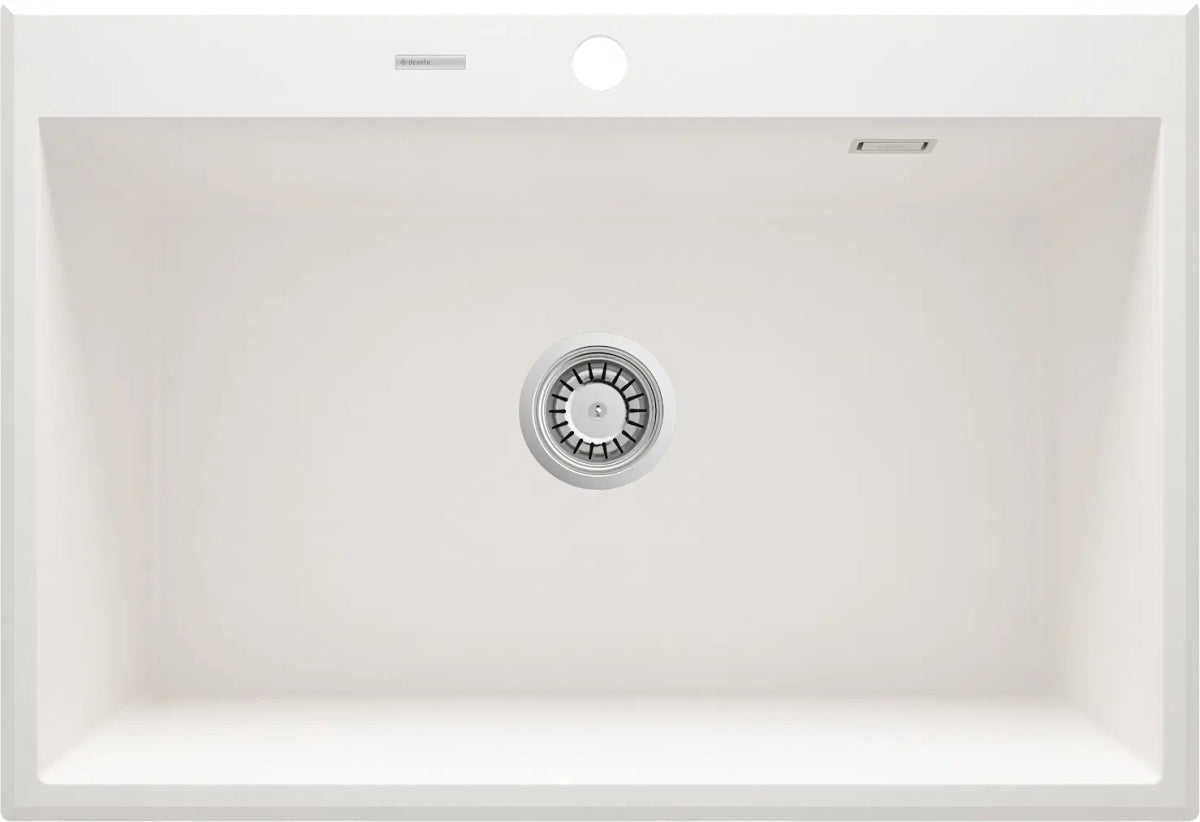 DEANTE Eridan Granitspülbecken // Alabaster // ZQE - A103 erhältlich bei Twoda Shop