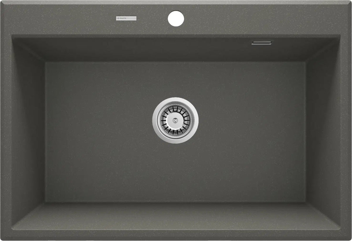 DEANTE Eridan Granitspülbecken // Anthrazit Metallic // ZQE - T103 erhältlich bei Twoda Shop