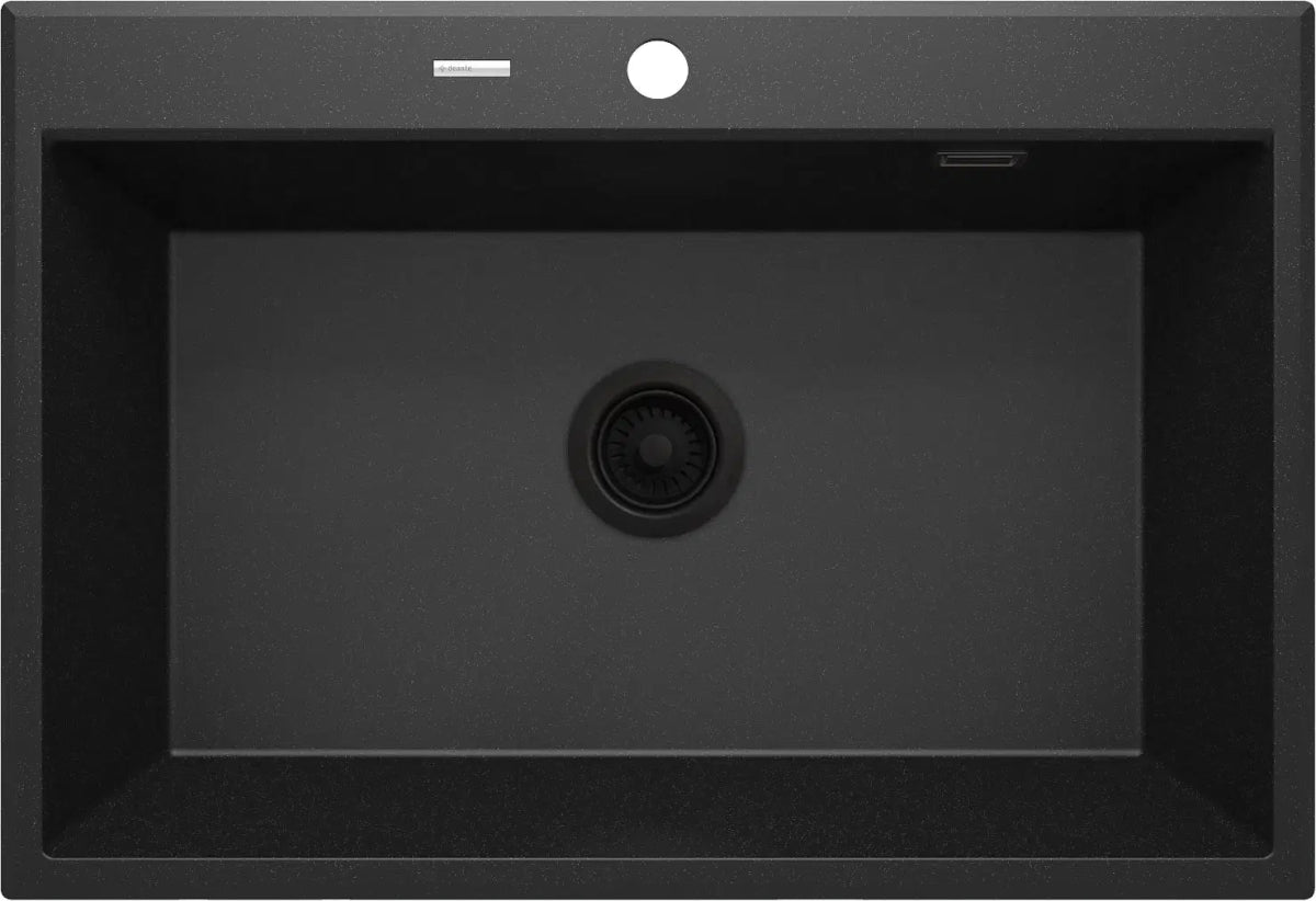 DEANTE Eridan Granitspülbecken // Graphit Metallic // ZQE - G103 erhältlich bei Twoda Shop