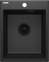 DEANTE Eridan Granitspülbecken // Graphit Metallic // ZQE-G104