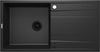 DEANTE Eridan Granitspülbecken mit Abtropffläche // Graphit Metallic // ZQE-G713